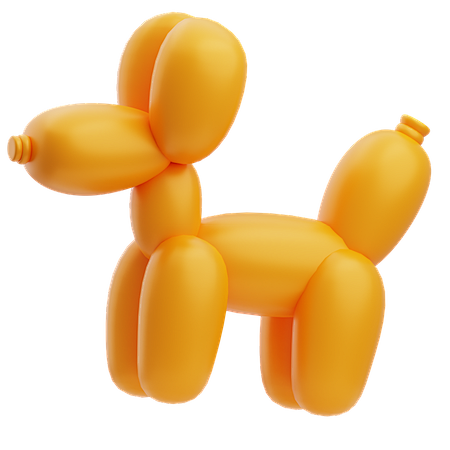 Balloon Dog  3D Icon