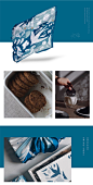 bakery cookies dessert furoshiki ILLUSTRATION  Logo Design Packaging packaging design painting   silkprint