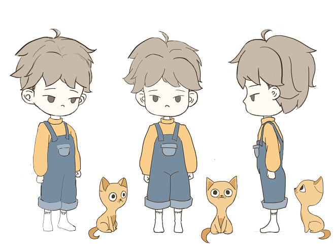 二维动画人物设计