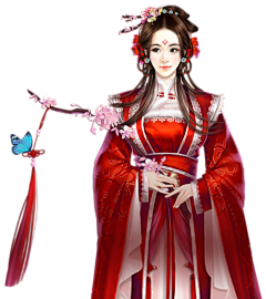1314’随意而安采集到【手绘】新娘新郎