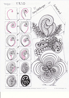 巡城木马采集到Zentangle