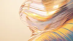 彩色潮流液态镭射酸性背景