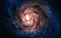 General 1920x1200 digital art space universe stars nebula black holes spiral spiral galaxy galaxy