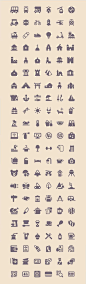 Freebie: Tourism & Travel Icon Set (100 Icons, PNG, SVG) (2.3 MB) | smashingmagazine.com: 