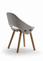 offecct gray tailor chair back