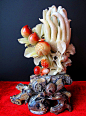 青田石雕欣赏--植物系列--水果