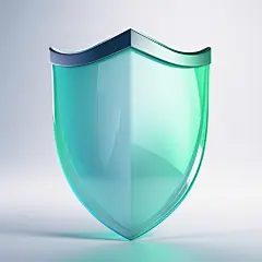 绿色盾牌素材图片