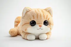 小猫创意动物毛绒公仔