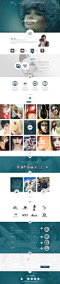 BlueLine - Onepage Photography Portfolio Theme