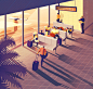Departure Lounge : Illustration of Departure Lounge