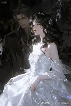 jimeng-2025-07-15-5818-大师级制作，有光泽的头发，高品质，画质清晰，高冷，意识流，CG插画，意境，超高清