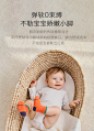 babycare婴儿袜子不勒腿新生儿宝宝袜子无骨儿童袜3双装春秋纯棉-tmall.com天猫