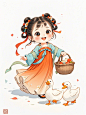 赶鸭鸭的小丫头，站住！说的就是你 - 小红书