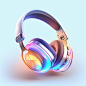 johnsalas_headphone_ui_icon_Laser_effect_Caustics_frosted_glass_61866502-0b57-43a8-beed-93a2eae93f45