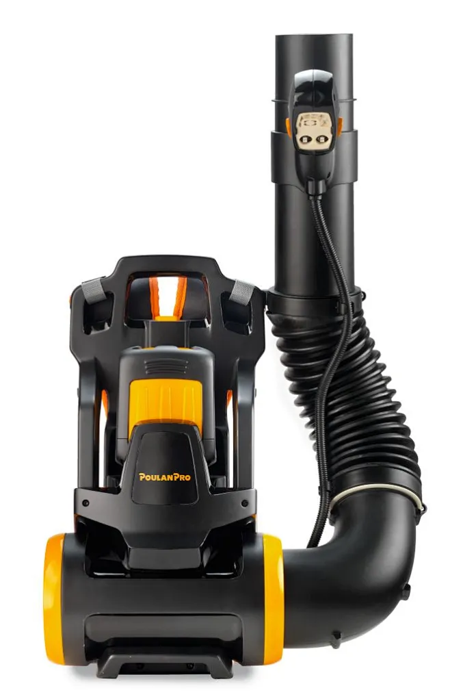 Poulan Pro 58-Volt Cordless Backpack Leaf Blower PRBP675i - Walmart.com ...