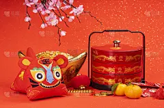 中国传统布娃娃老虎，2022年是虎年，