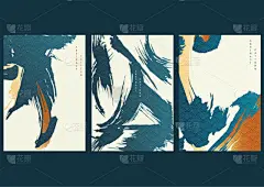 矢量,抽象,日本,模板,笔触,创造力,背景,天气,波形,高雅