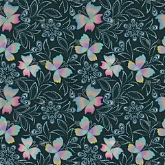 花边,蝴蝶,尼泊尔,式样,伊朗,传统,高雅,草本,几何形状