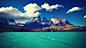 Chile Patagonia Torres del Paine clouds hills wallpaper (#2945029) / Wallbase.cc