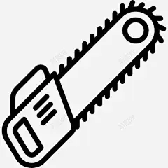 电锯图标 创意素材