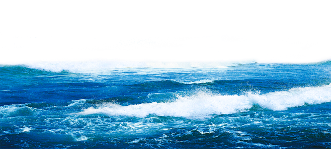 海浪波浪海边沙滩夏日元素png免扣素材 ...