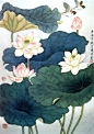 荷叶罗裙一色裁，芙蓉向脸两边开。乱入池中看不见，闻歌始觉有人来。
 
毕竟西湖六月中，风光不与四时同。接天莲叶无穷碧，映日荷花别样红。