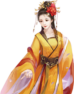 一只想做锦鲤的芋采集到免抠古风人物素材