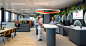 view of games room at pinsent masons amsterdam