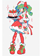 服设·圣诞小厨娘套装‍ - 小红书