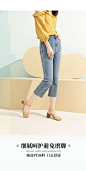 骆驼女鞋2021夏季新款时装百搭一字系扣中跟跟仙女凉鞋粗跟凉鞋潮-tmall.com天猫
