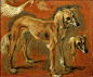 Pieter Boel (1622-1674) -- Views of a Greyhound