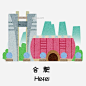 城市建筑合肥地标建筑插画图片大小1000x1000px 图片尺寸872.38 KB 来自PNG搜索网 pngss.com 免费免扣png素材下载！插画#城楼#城市建筑#地标建筑#风景名胜#合肥#卡通手绘#旅游观光#矢量手绘#中式建筑#