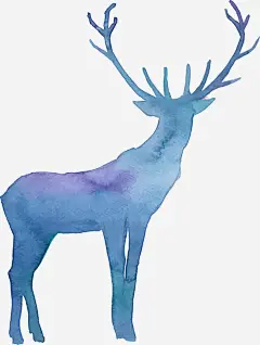 手绘的小鹿免抠素材_新图网 https://ixintu.com png图形 png装饰 动物 小鹿 手绘 装饰