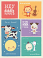 Illustration / Kawaii Hey Diddle Diddle Limited Edition Print By Jerrod Maruyama