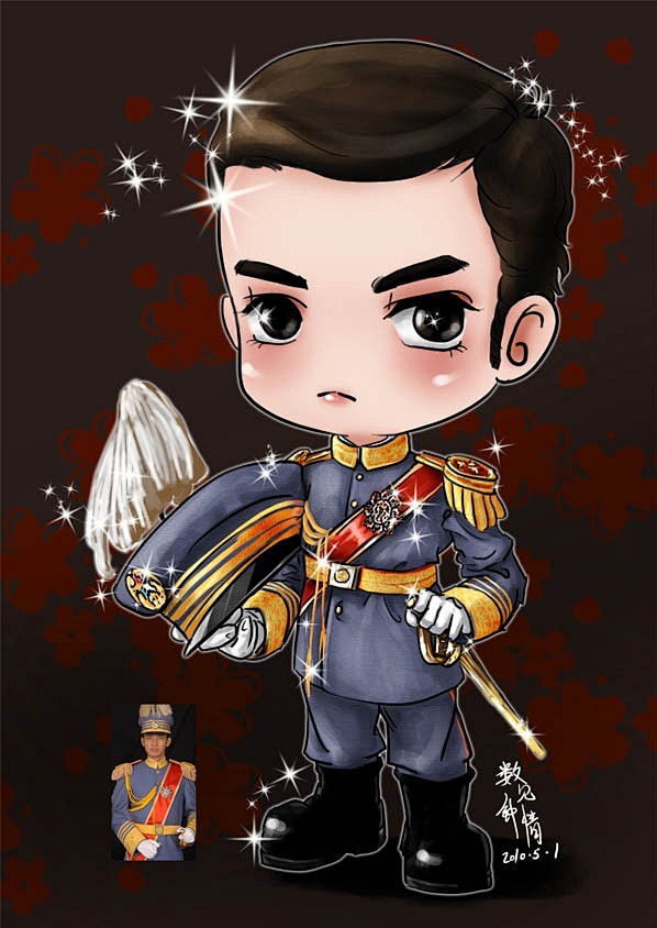 q版中华民国军服钟汉良的慕容四少