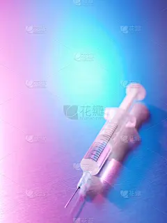 注射器,国民保健,手术缝合,垂直画幅,留白,无人,蓝色,医疗工具,健康保健