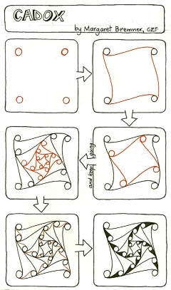 桐荫碧影采集到禅绕画