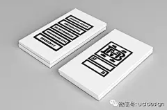 40款简约的白色名片欣赏
