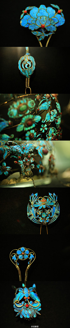 珠宝界的小字辈采集到中国传统珠宝首饰7大传世手工艺- 点翠