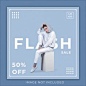 Flash sale fashion collection social med... | Premium Psd #Freepik #psd #banner #sale #design #template