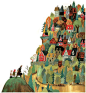 In a Perfect World... - bellasecretgarden:   ‘The Village’ by Jen Hill ...