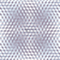 几何无缝图案的立方体在低聚风格。