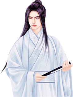 古装人物立绘(男)-花瓣网|陪你做生活的设计师 | 吹笛子的帅公子