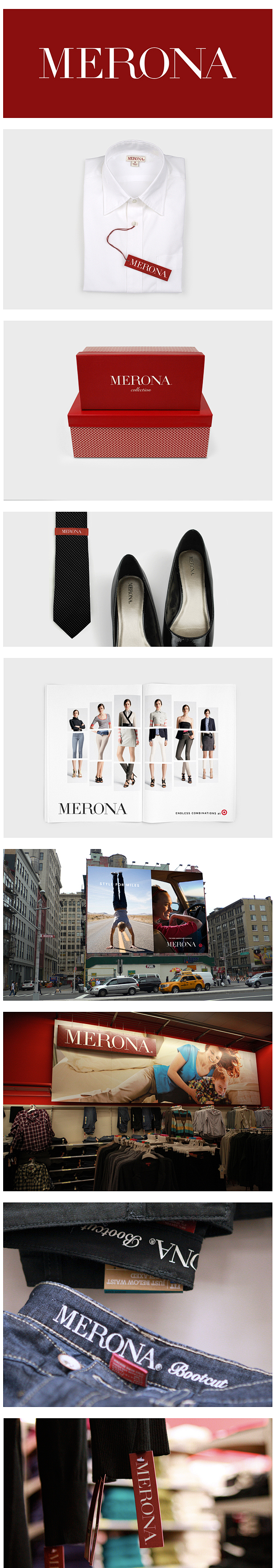 Merona是目标的最大的自有品牌之一，...