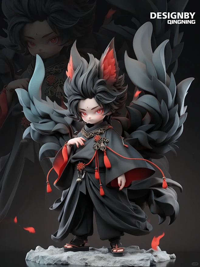 山海经系列|獙獙-花瓣网