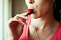 Free image: Taste That Strawberry!