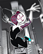 Spider gewn