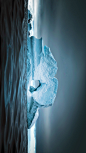 南极半岛的西尔瓦湾 (© Aurora Photos/Offset)
蓝和白是西尔瓦湾最常见的两种颜色，这里保持着南极应该有的纯净和高冷，也为这里神奇的生物们提供着庇护。仔细看，说不定远处漂浮的冰盖下，就会突然跃出一只可爱憨厚的小企鹅。