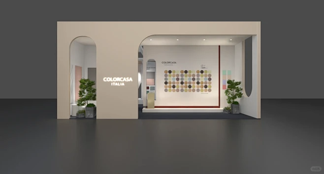 我们做的展台：意加乐 上海建博会 - 小...