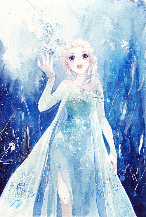 从冰雪奇缘里的Elsa女王开始八一八那些...